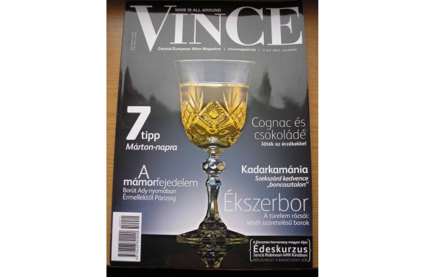 Vince magazinok ( a Decanter utdja) , tbb szm , j ron !