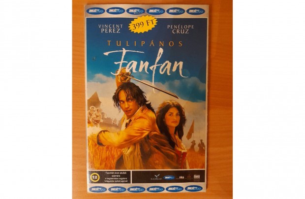 Vincent Perez / Penlope Cruz Tulipnos Fanfan DVD bontatlan