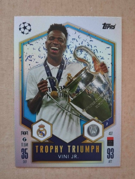 Vini Jr. (Real Madrid) Trophy Triumph BL 2024/25 focis krtya