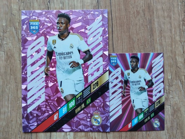 Vini Vinicius Jr. (Real Madrid) FIFA 365 2024 XXL Limited focis krtya