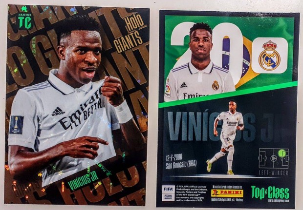 Vincius Jr. Real Madrid Holo Giants focis krtya Top Class 2023