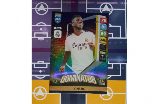 Vinicius Jr (Real Madrid) Fifa 365 2025 Dominator focis krtya