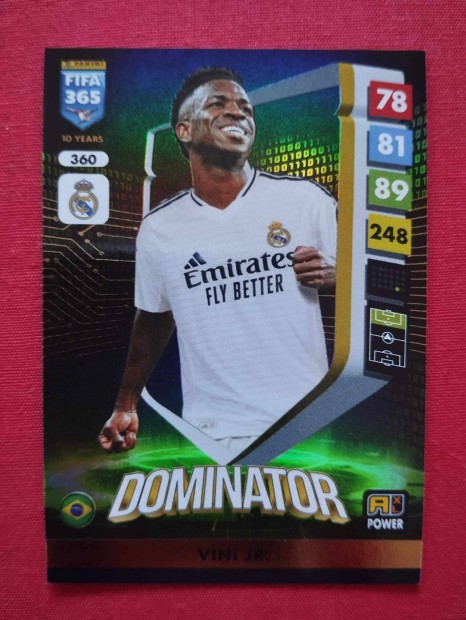 Vinicius Jr. (Real Madrid) FIFA 365 2025 Power Dominator focis krtya