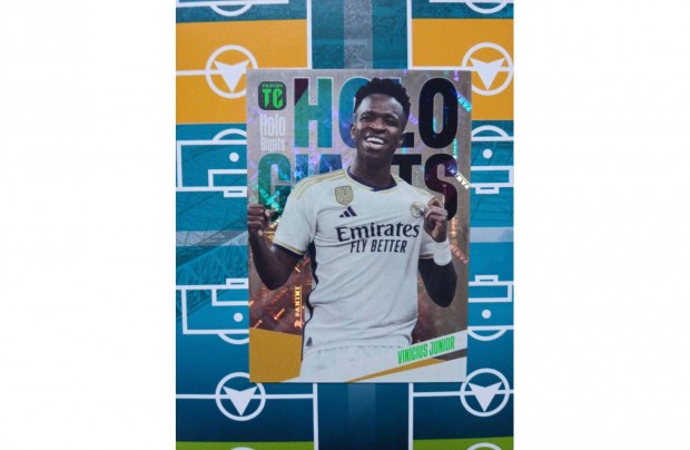 Vinicius Junior Holo Giant Panini Top Class 2024 focis krtya