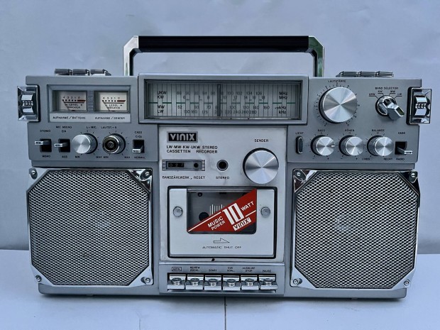 Vinix VPC-6714 boombox retro rdis magn szervizelve