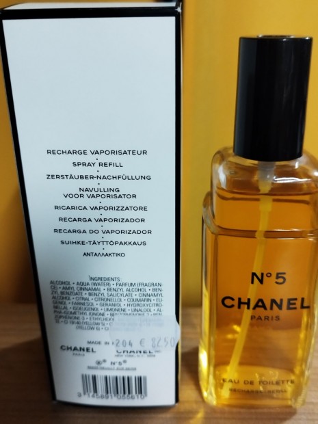 Vintage 100 ml Chanel N5 toilette