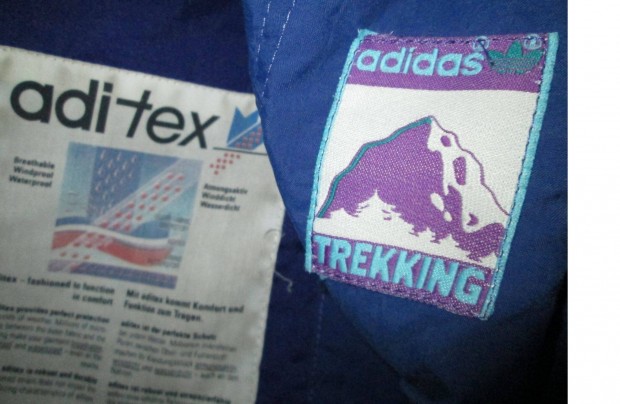 Vintage 90's Adidas Aditex Trekking, Tra kabt / Made in Hungary