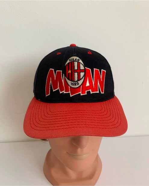 Vintage AC Milan baseball sapka