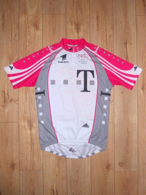 Vintage Adidas Deutsche Telekom kerékpáros mez (XL-es)