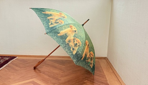 Vintage Akah n�met kuty�s Retriever fa automata bot eserny� boteserny�