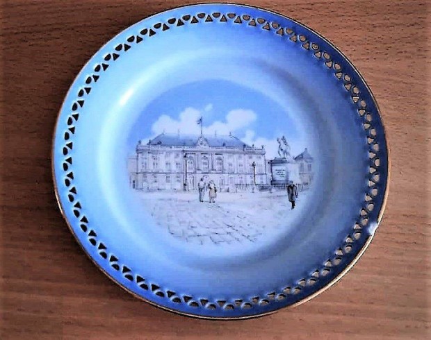 Vintage B & G Denmark porceln "Amalienborg" dsztnyr