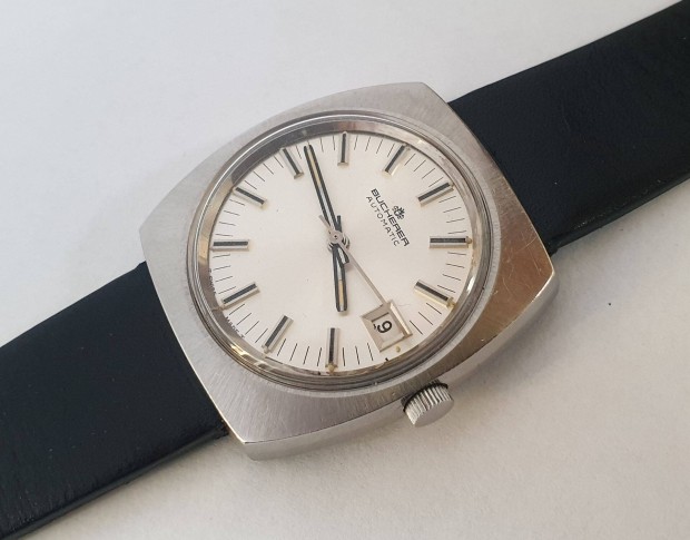 Vintage Bucherer Automatic Frfi Karra Az 1970-Es vekbl