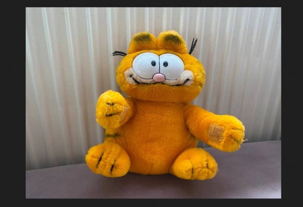 Vintage Garfield plss tpzras mancsokkal