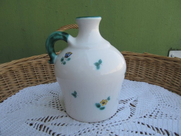 Vintage Gmundner Keramik olajos kanna