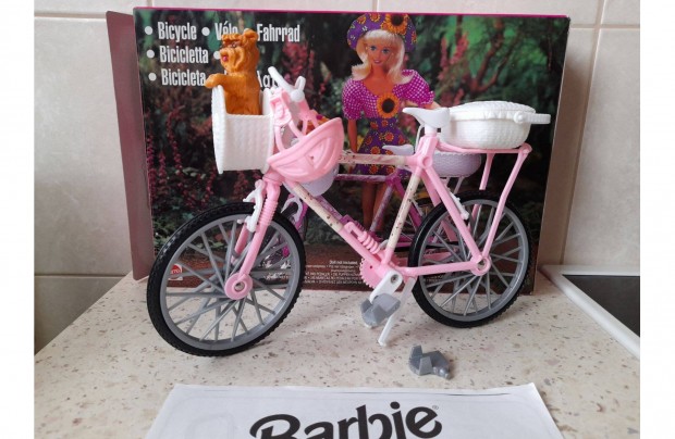 Vintage Mattel Barbie bicikli kiskutyval 1996-bl/Barbie Country Ride