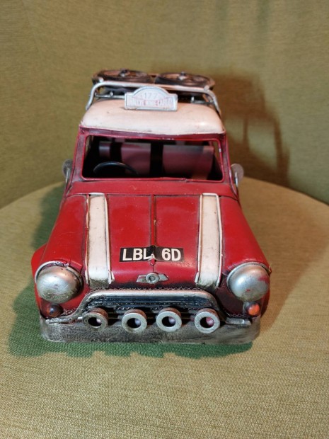 Vintage Mini Cooper makett Red Monte Carlo 