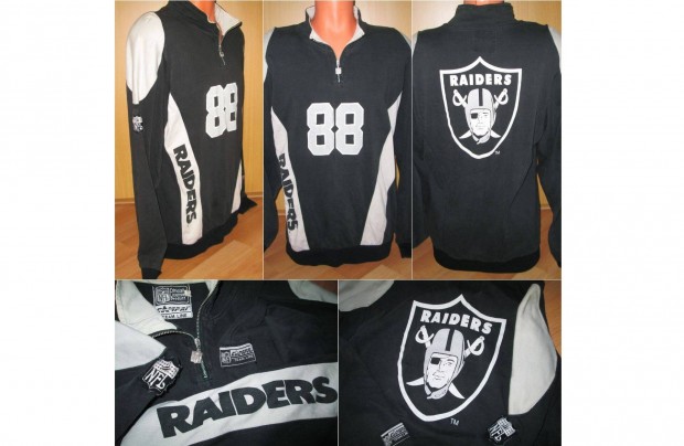 Vintage NFL 90's Oakland Raiders pulcsi, fels, mez