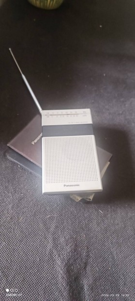 Vintage Panasonic Rf-032 Made in Japan slim kis rdi. Hibtlan 