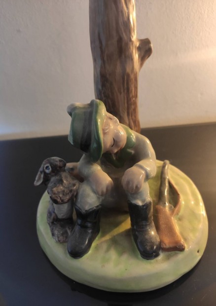 Vintage antik Izs�py ker�mia l�mpatest