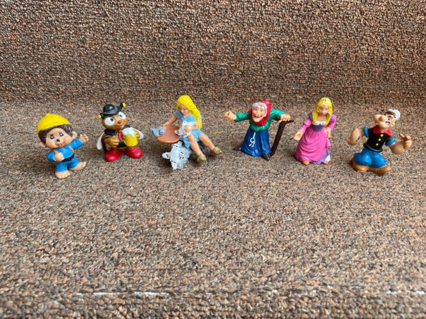 Vintage figurk (Bullyland, Popeye, Moncsicsi, stb.)