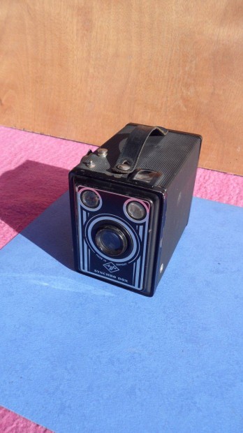 Vintage hibátlan, kamerás lencsével Agfa Boxsyncro 120 tekercs.1942