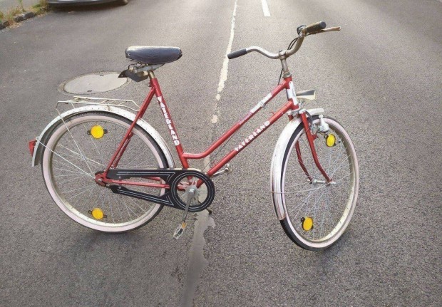 Vintage női kerékpár német bicikli