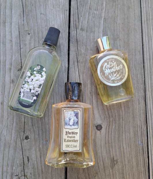 Vintage parfmcsomag