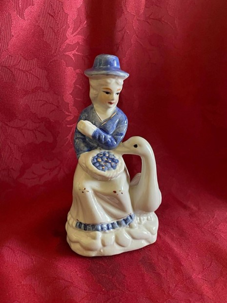 Vintage porcel�n figura H�lgy lib�val