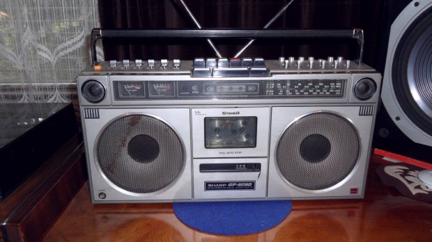 Vintage stereo Sharp GF - 9090 H rdis magn magnetofon boombox