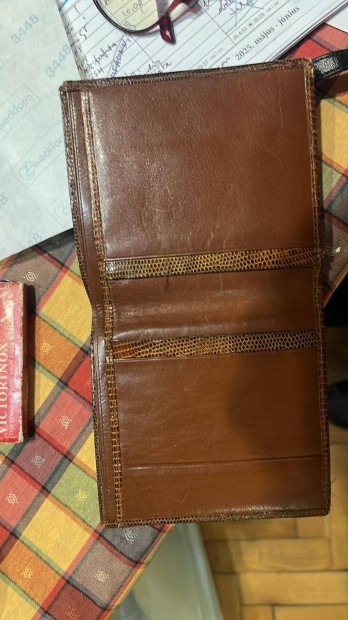 Vintage típusú Kigyóbőr Tárca/Briftasni