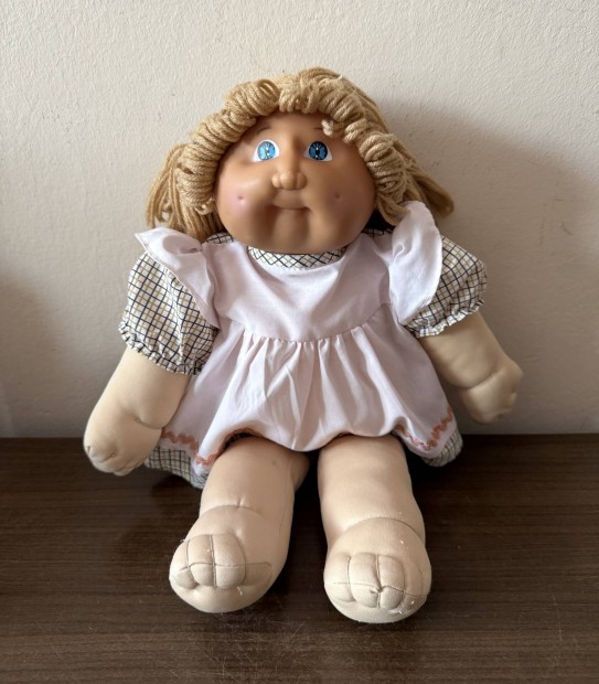 Vintage vszon baba Magassga: 42 cm