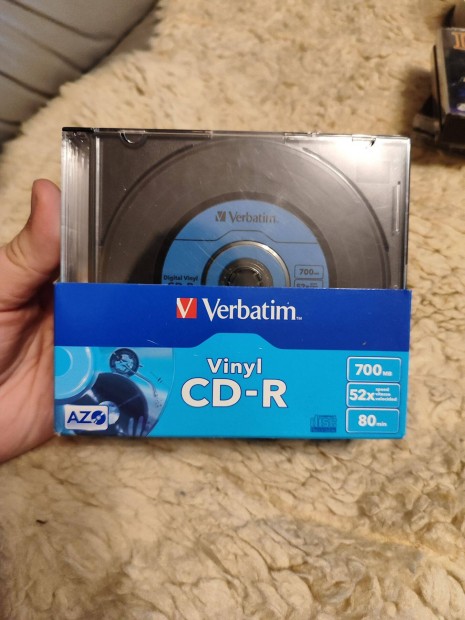 Vinyl cd-r 10db lemez Verbatim