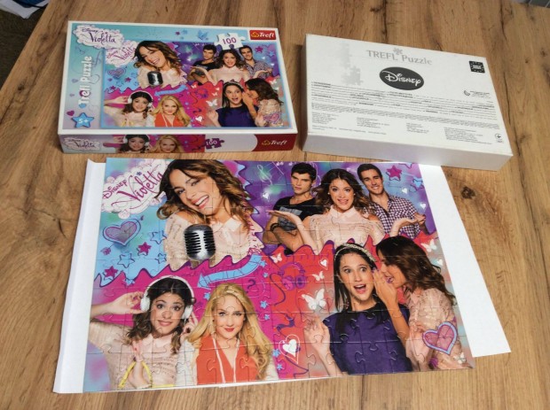Violetta puzzle 100db Disney kirakó Trefl puzzle új állapot