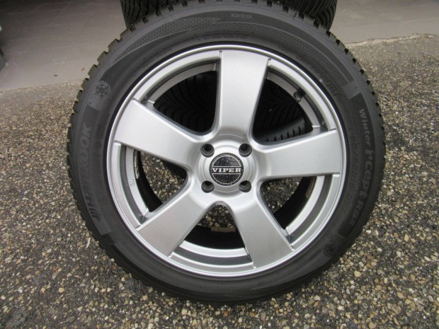 Viper alufelni 4x100-s 195/55 R16 Hankook tli gumival elad