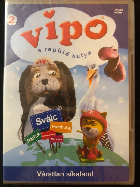 Vipo, a repl kutya DVD - Vratlan skaland (vadonatj, bontatlan)
