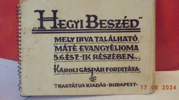 Virgh Sndor: Hegyi beszd