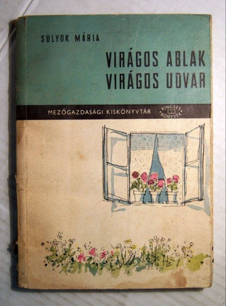 Virgos Ablak, Virgos Udvar (Sulyok Mria) 1961 (viseltes) 6kp+tarta