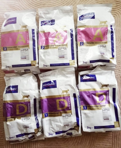 Virbac Dermatology es Hypoallergy minosegi macskatap!!