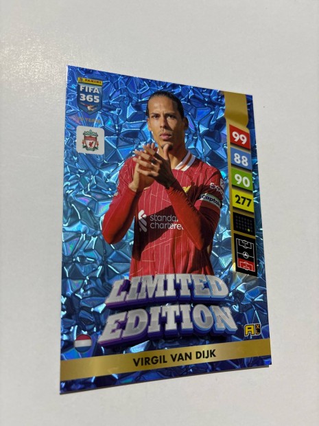 Virgil Van Dijk Liverpool XXL Limited focis krtya