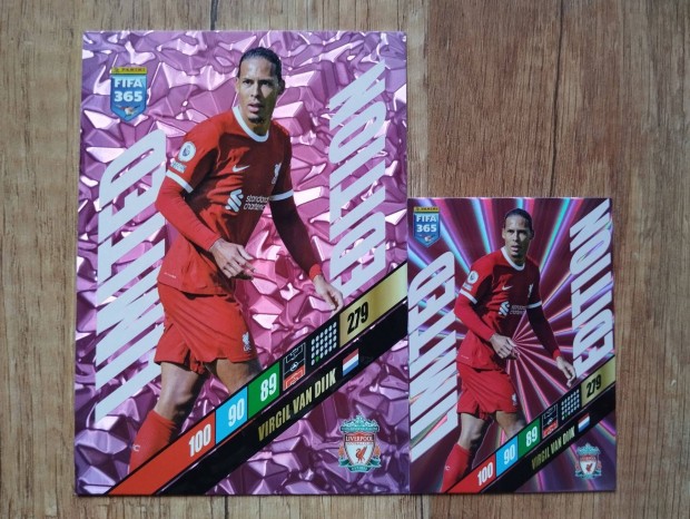 Virgil van Dijk (Liverpool) FIFA 365 2024 XXL Limited focis krtya