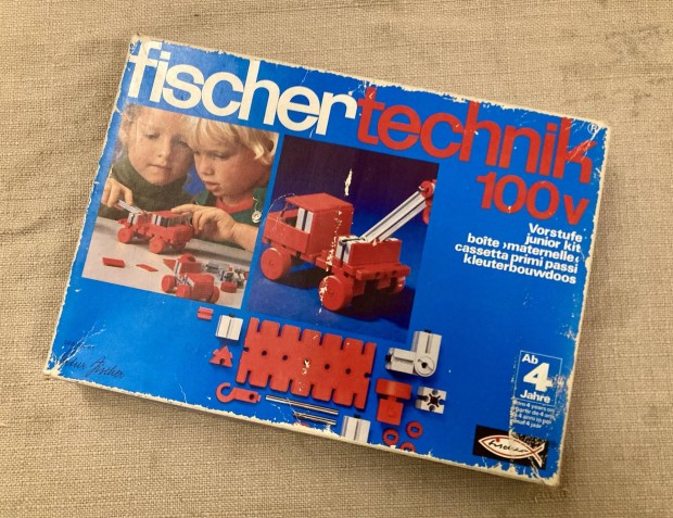 Vissza az NSZK-ba! Új Fischer Technik 100v preciziós építőjáték