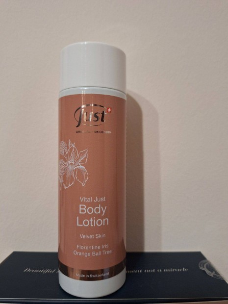 Vital Just Body Lotion Velvet Skin Florentine Iris Orange