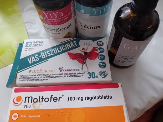 Vitamin trendkiegszt Vas Kalcium Kolin