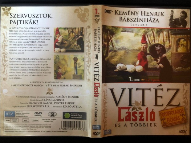 Vitz Lszl s a tbbiek DVD (karcmentes, Kemny Henrik bbsznhza)