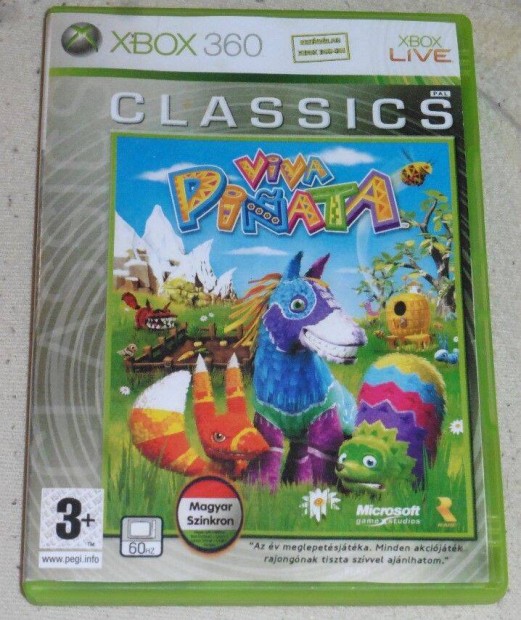 Viva Pinata magyarul (Kertépítős) Gyári Xbox 360, ONE, Series X Játék