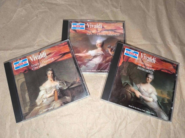 Vivaldi - 3 db CD