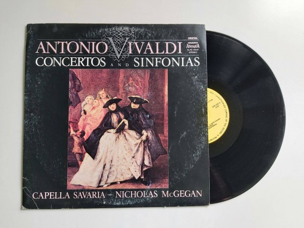 Vivaldi - Capella Savaria, Nicholas Mcgegan - Concertos And Sinfonias