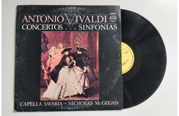 Vivaldi - Capella Savaria, Nicholas Mcgegan - Concertos And Sinfonias