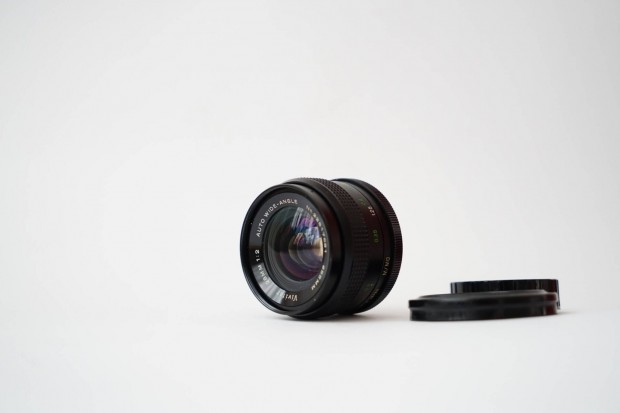 Vivitar 28mm f/2 manuális objektív Minolta MD bajonettel