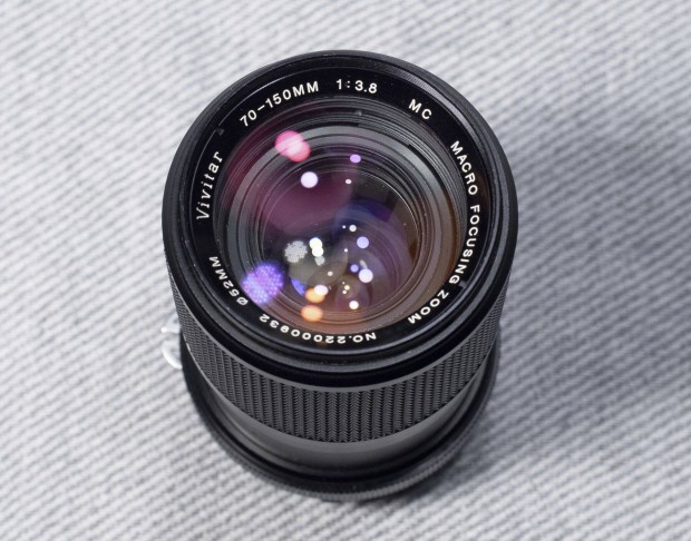 Vivitar 70-150 f/3.8 Macro zoom (MF Nikon)